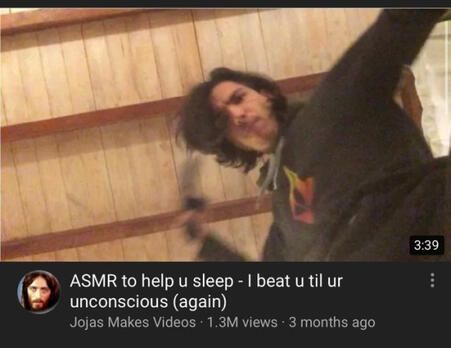 i beat u til ur unconscious asmr